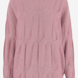 MAGLIONE TRECCIA IN CASHMERE E SETA 25577002 60 ALLUDE 