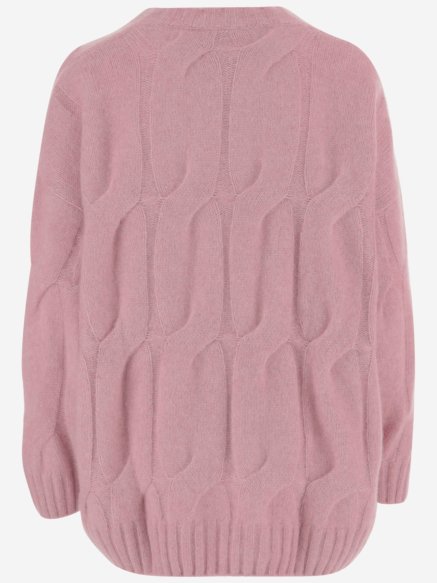 MAGLIONE TRECCIA IN CASHMERE E SETA 25577002 60 ALLUDE 