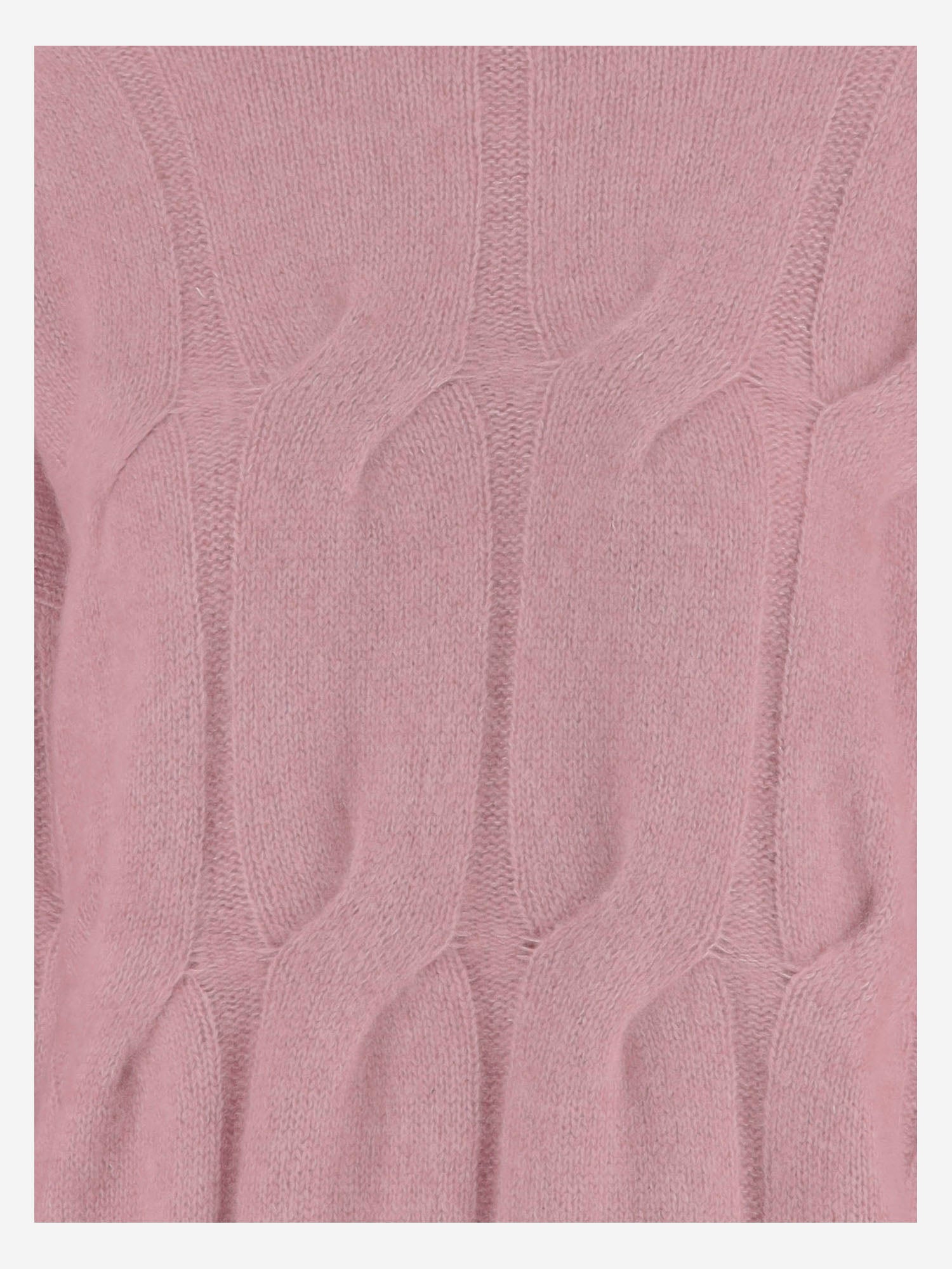 MAGLIONE TRECCIA IN CASHMERE E SETA 25577002 60 ALLUDE 