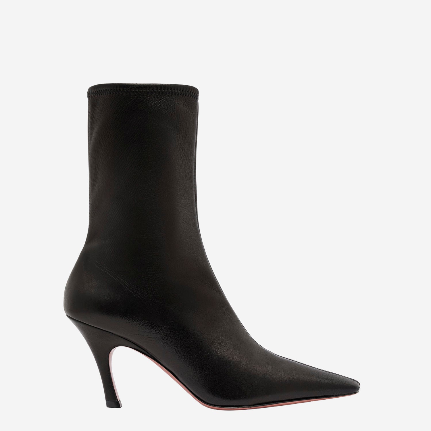 STIVALETTI JAMIE STRETCH BOOTIE 80 JAMIESTRETCHBOOTIE BLACK AMINA MUADDI 