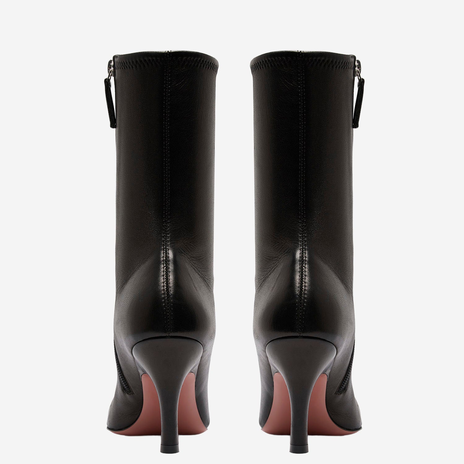 STIVALETTI JAMIE STRETCH BOOTIE 80 JAMIESTRETCHBOOTIE BLACK AMINA MUADDI 