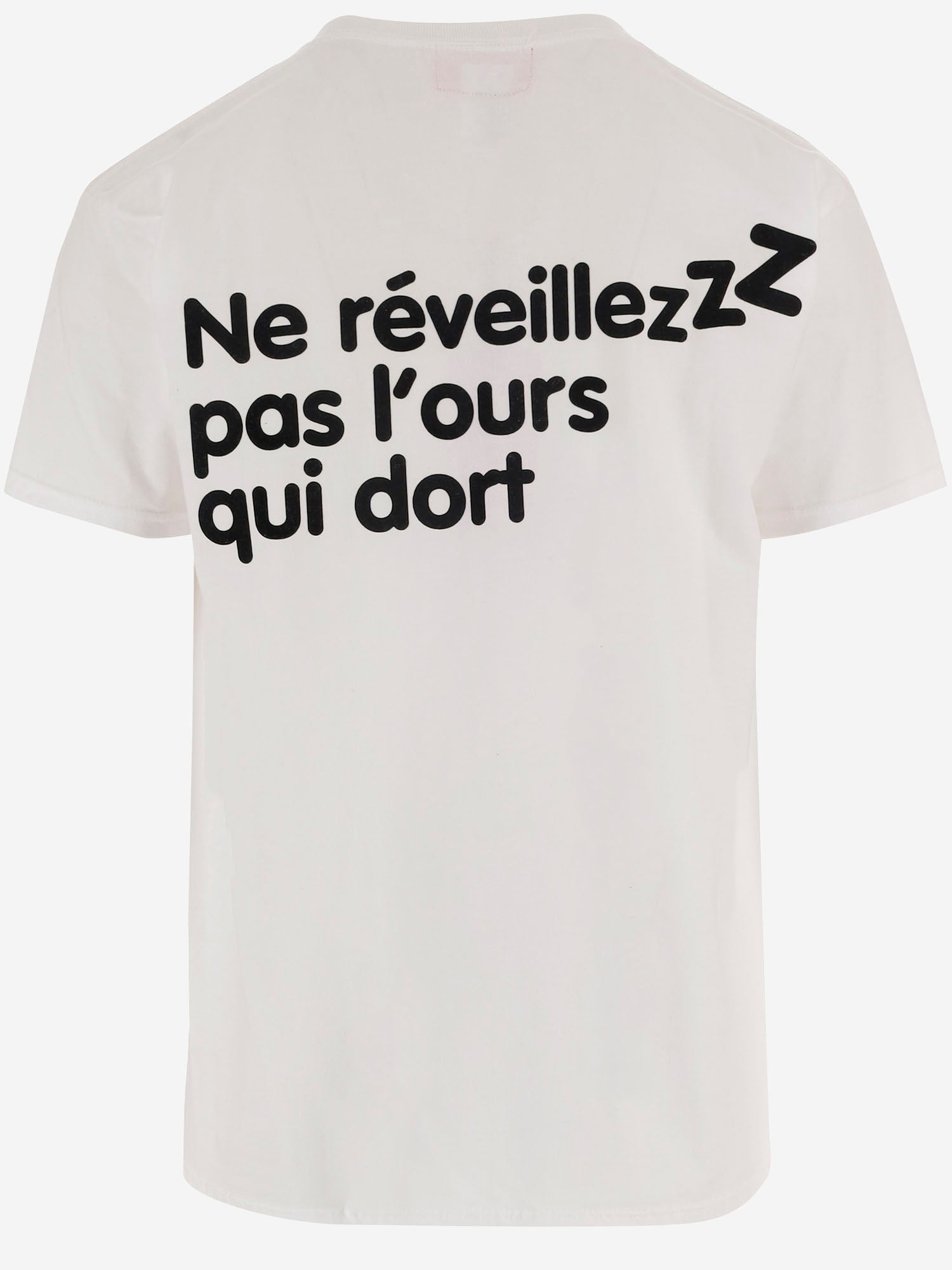 T-SHIRT IN COTONE CON STAMPA GRAFICA 63MYMOUNTAINT-SHIRT WHITE APRES SURF 