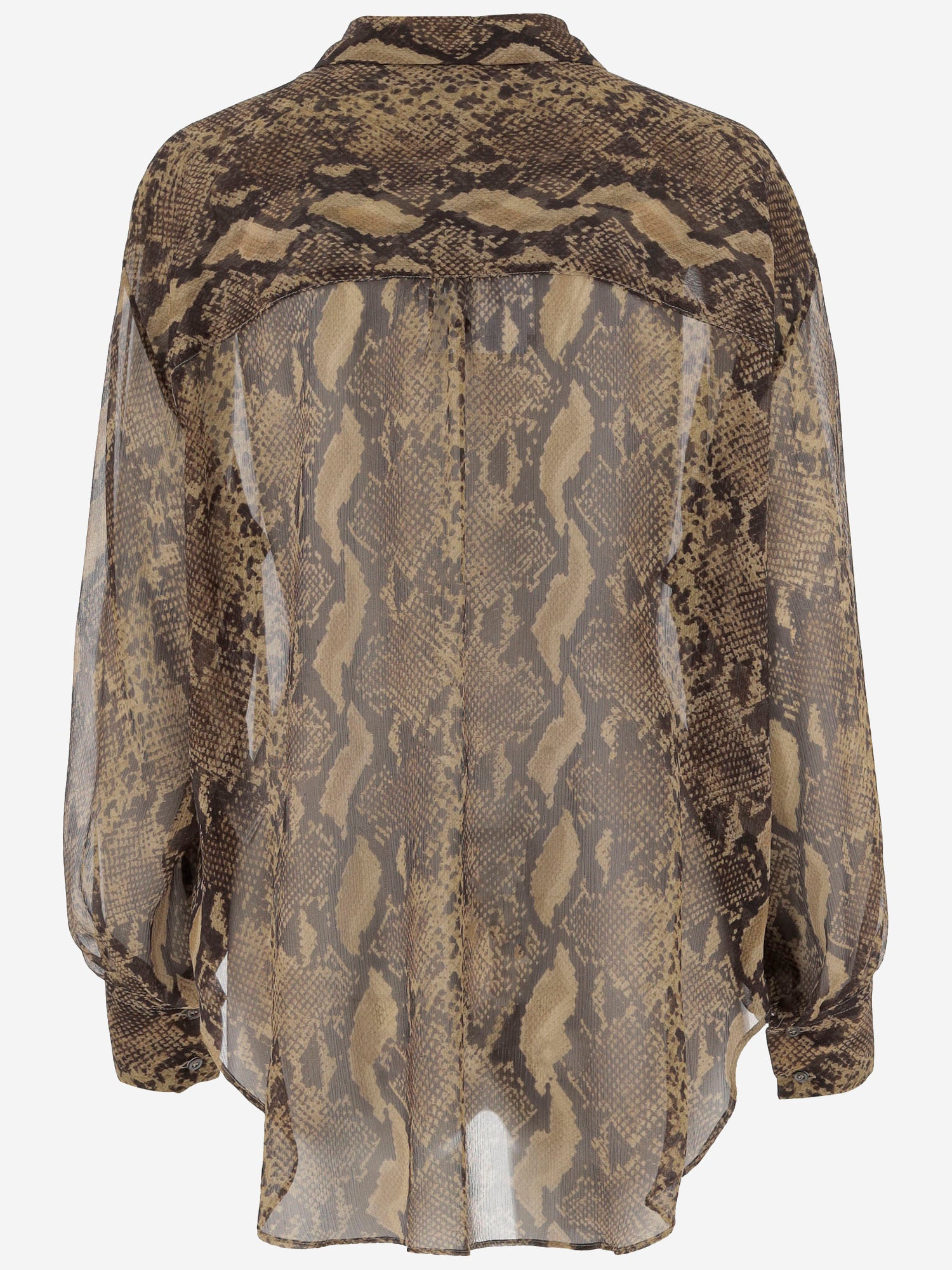 CAMICIA IN SETA CON MOTIVO ANIMALIER 5483G406P0 60331 ASPESI 