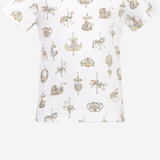 T-SHIRT CAROUSEL IN COTONE TSCJCARY MULTI ATELIER CHOUX KIDS 