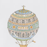 T-SHIRT HOT AIR BALLOONS TSCNBALL MULTI ATELIER CHOUX KIDS 