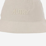 CAPPELLO BUCKET IN VELLUTO CON LOGO ACPUR2UC CLOUD AUTRY 