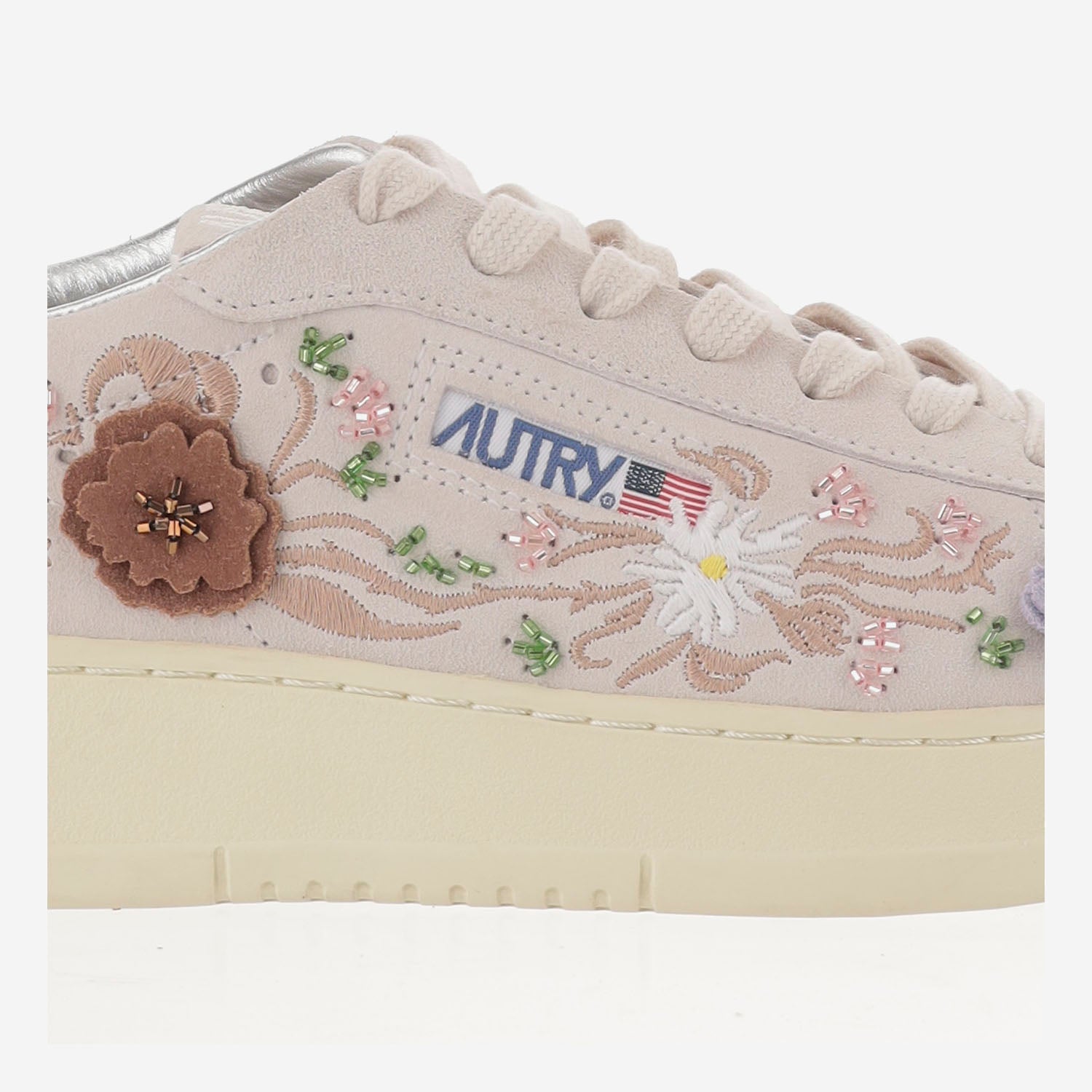 SNEAKERS DALLAS LOW WOM ADLWEY02 WHTBROWN AUTRY 