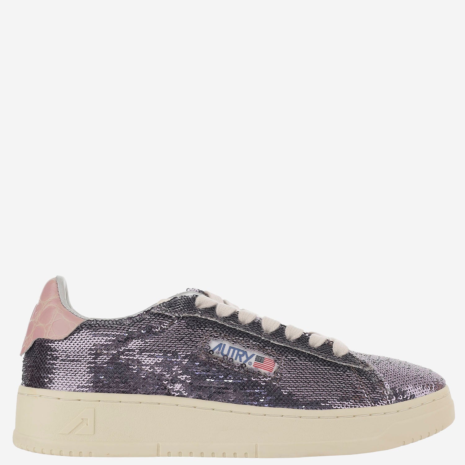 SNEAKERS DALLAS LOW 'SPARKLING' ADLWTI02 GUNPINK AUTRY 