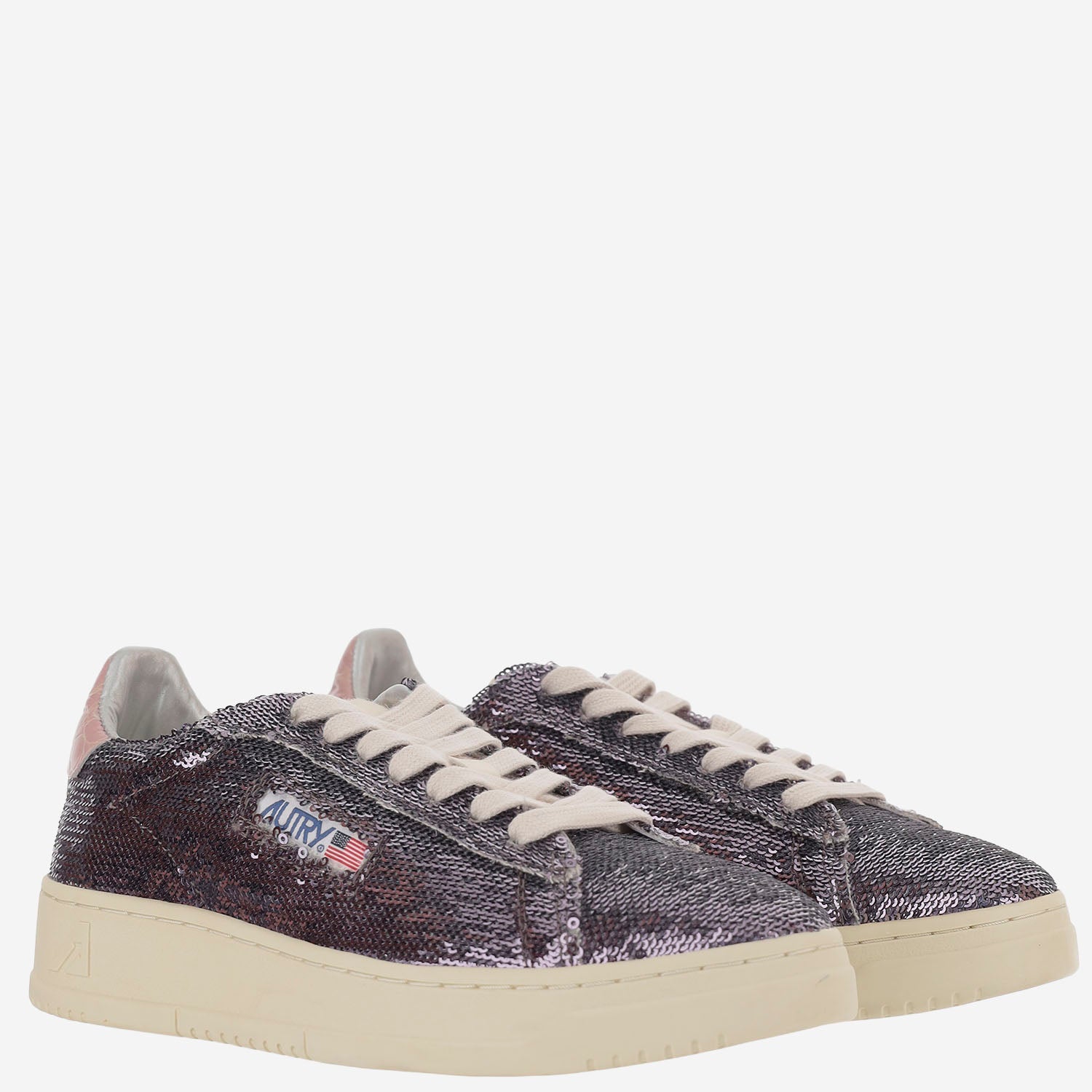 SNEAKERS DALLAS LOW 'SPARKLING' ADLWTI02 GUNPINK AUTRY 