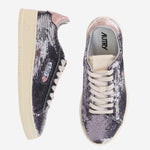 SNEAKERS DALLAS LOW 'SPARKLING' ADLWTI02 GUNPINK AUTRY 
