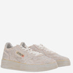 SNEAKERS MEDALIST LOW 'CRYSTAL' AULWNA01 WHITE AUTRY 