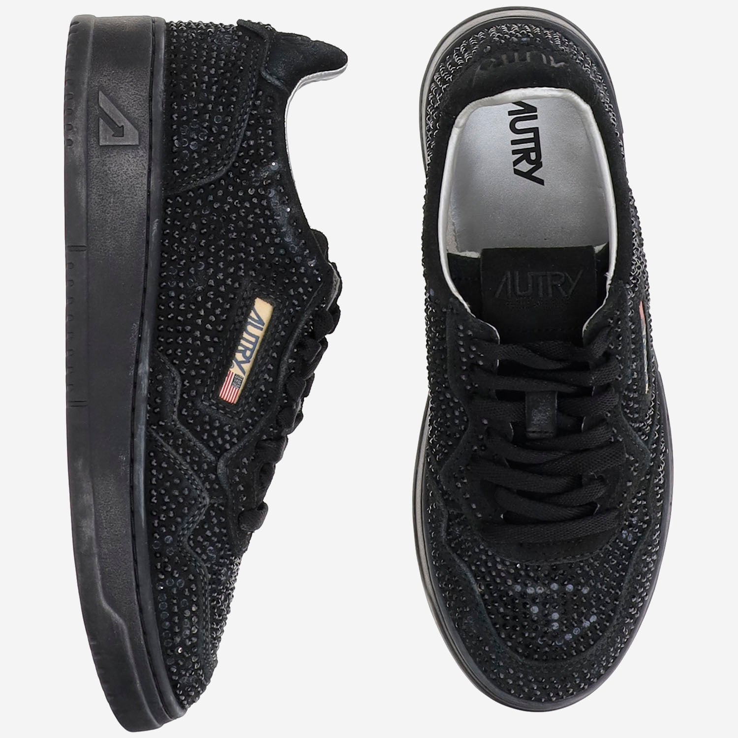 SNEAKERS MEDALIST LOW WOM AULWNA02 BLACK AUTRY 