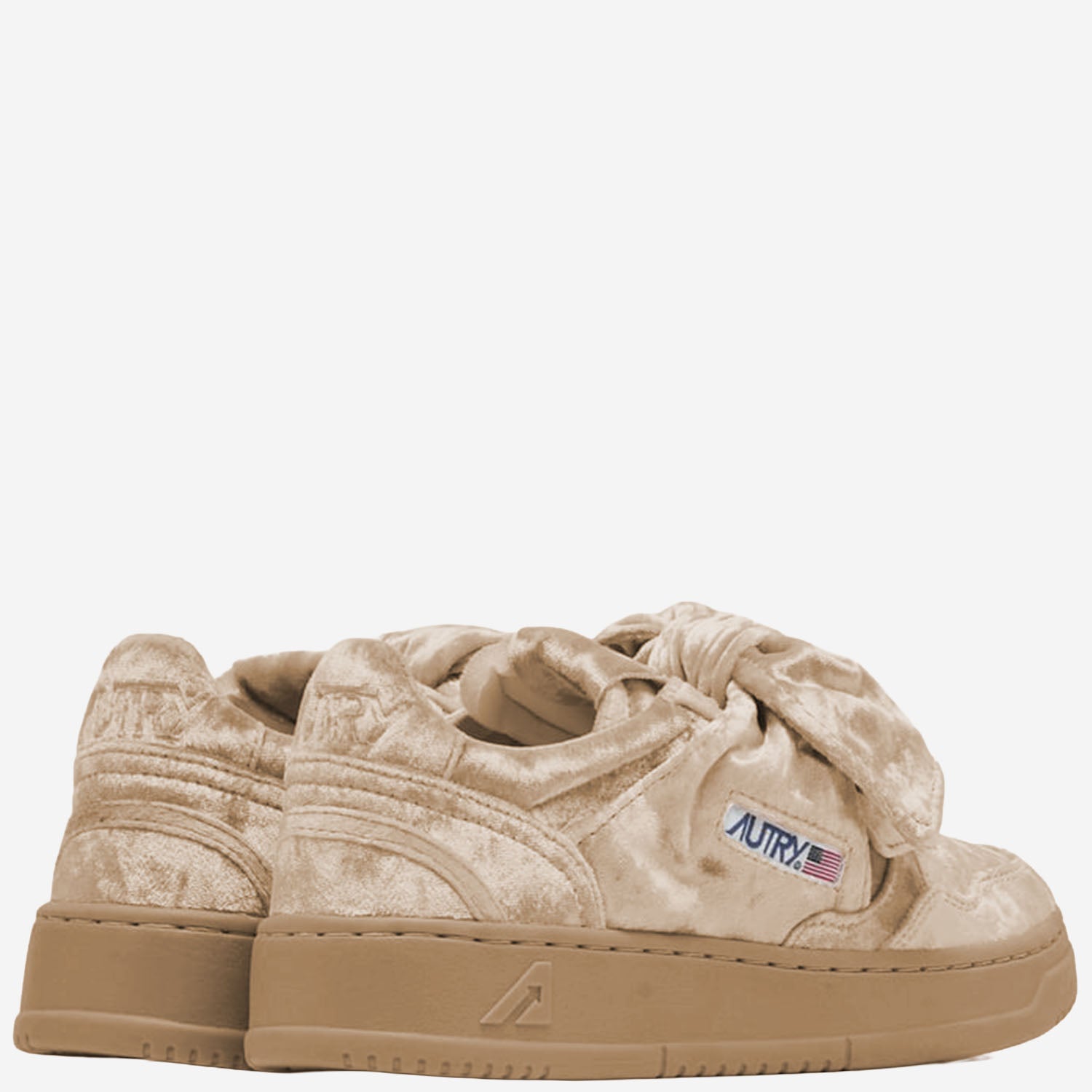 SNEAKERS MEDALIST LOW VELVET AULWVF04 SMOKEGRAY AUTRY 