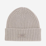 BEANIE IN LANA CON LOGO BEPUT7KS CREAM AUTRY 