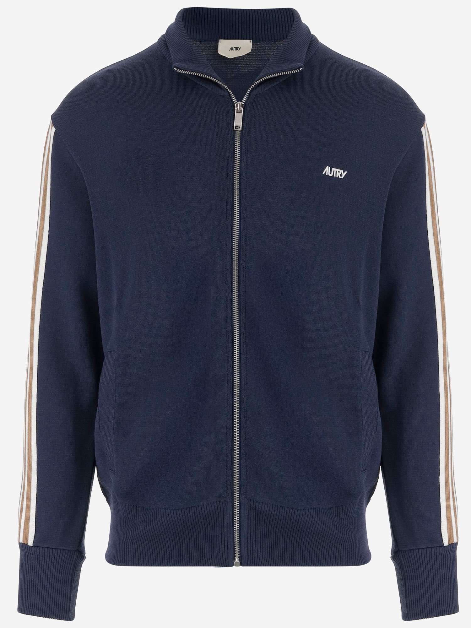 GIACCA IN MISTO VISCOSA CON LOGO JAPMB5KB KNITBLUE AUTRY 