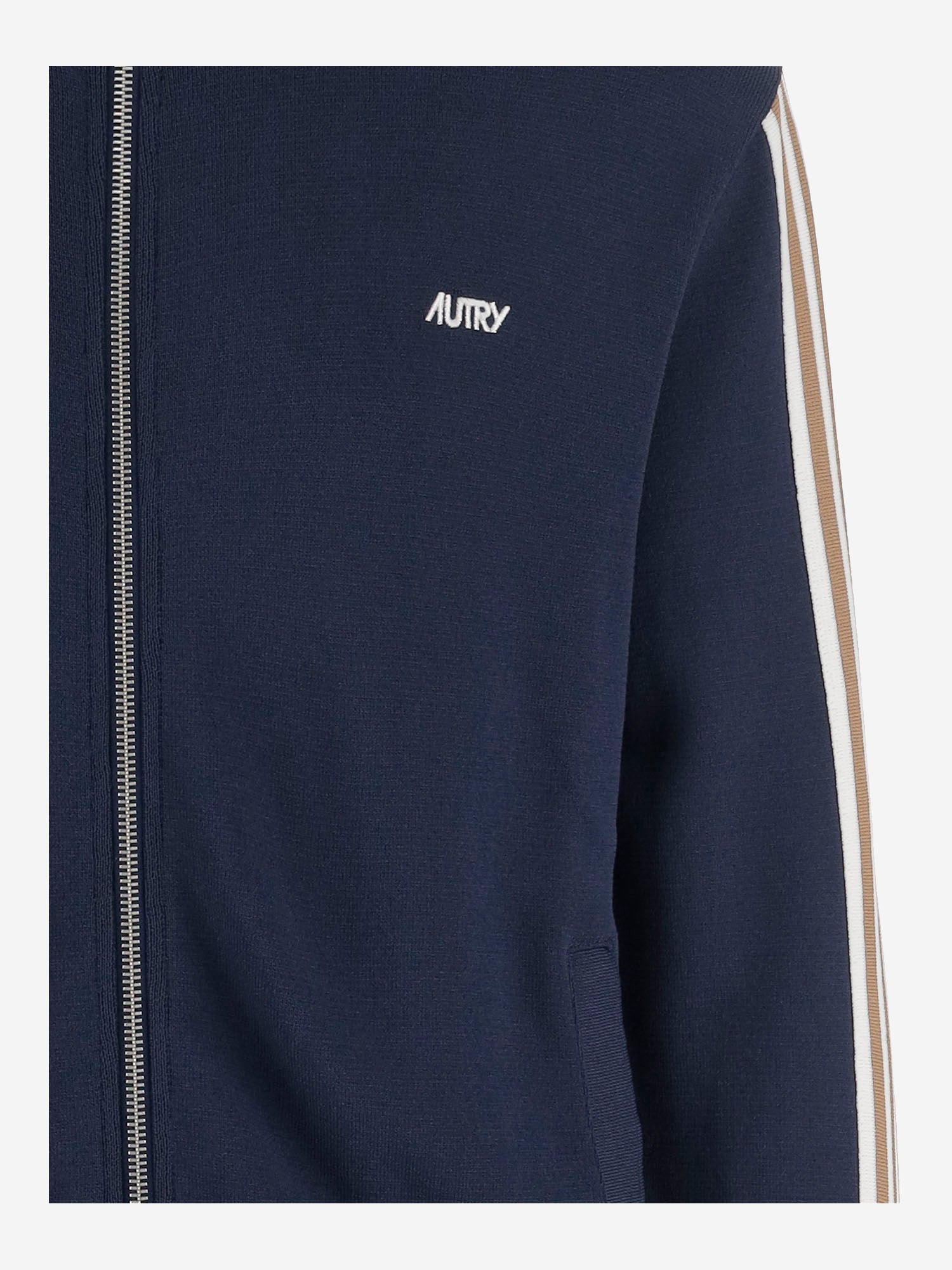 GIACCA IN MISTO VISCOSA CON LOGO JAPMB5KB KNITBLUE AUTRY 