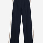 PANTALONI IN MISTO VISCOSA CON LOGO PAPMB6KB BLUE* AUTRY 
