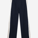 PANTALONI IN MISTO VISCOSA CON LOGO PAPMB6KB BLUE* AUTRY 