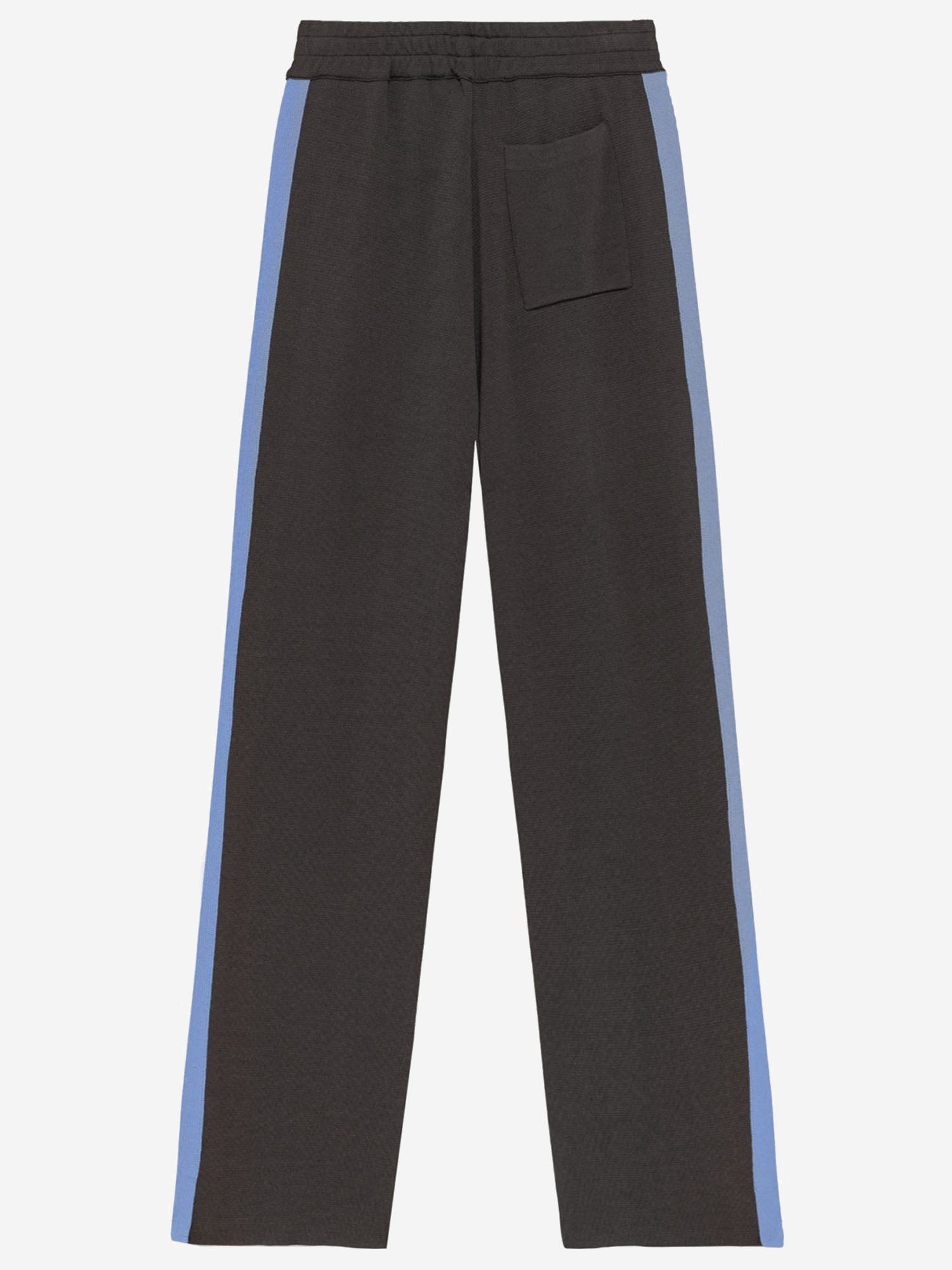 PANTALONI IN MISTO VISCOSA CON LOGO PAPMB6KL STEEL* AUTRY 