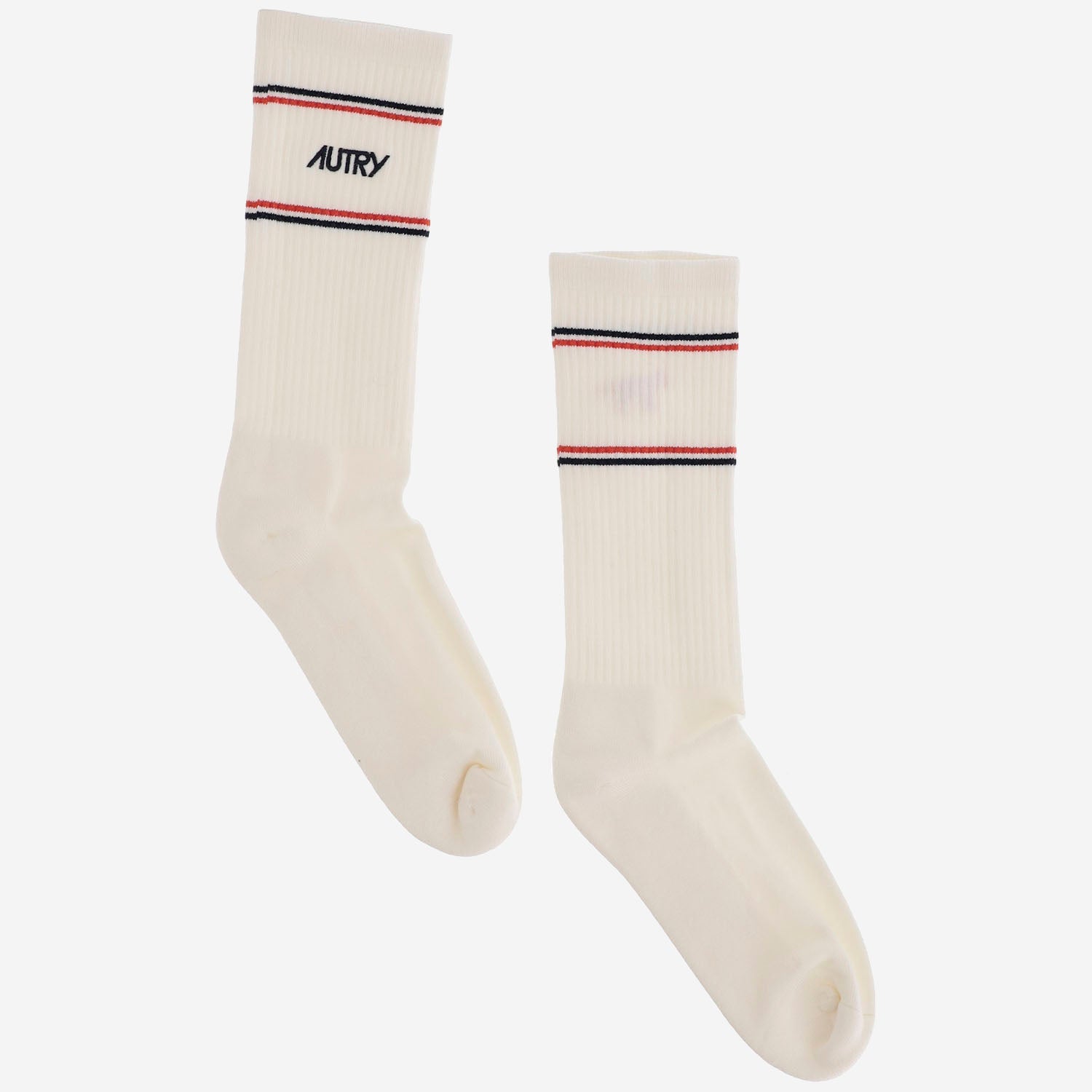 CALZINI AUTRY x MAISON KITSUNÉ SOPUMK4W WHITE AUTRY 