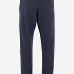 JOGGERS IN COTONE CON LOGO SPPMA3JB BLUE AUTRY 