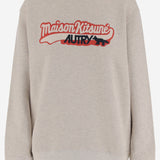 FELPA IN COTONE AUTRY X MAISON KITSUNE SWPXMK1M MELANGE AUTRY 