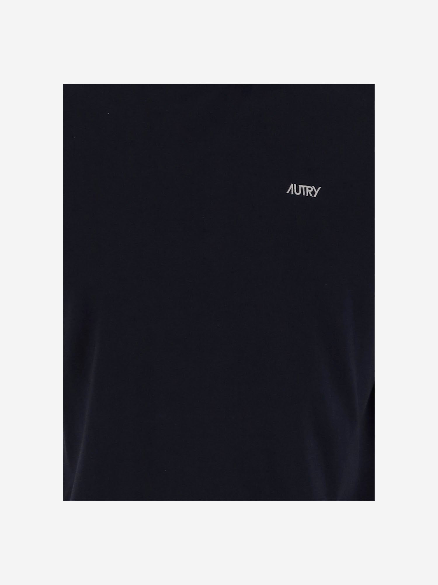 T-SHIRT IN COTONE CON LOGO TSPMA7CB BLUE AUTRY 