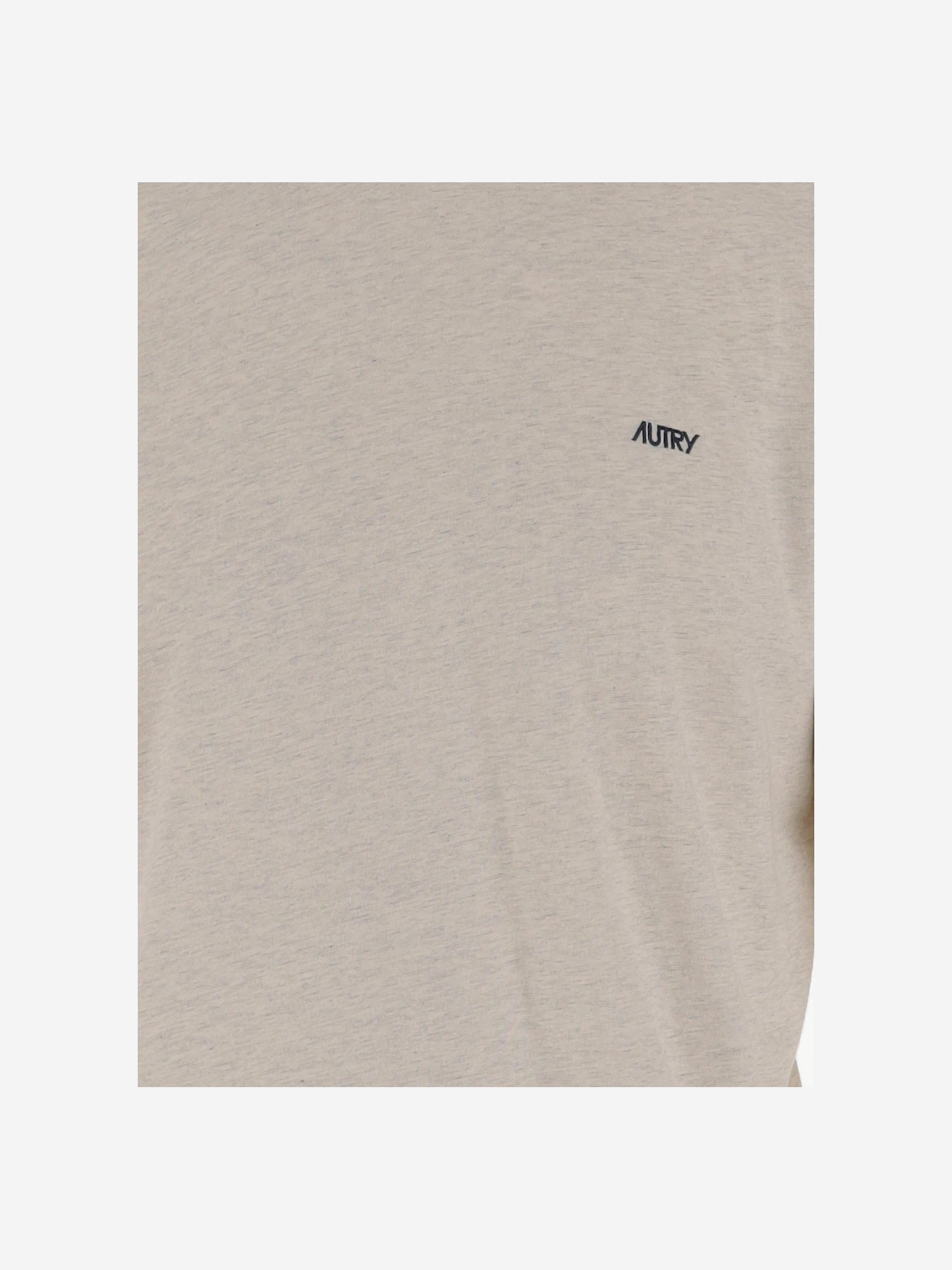 T-SHIRT IN COTONE CON LOGO TSPMA7CM MELANGE AUTRY 
