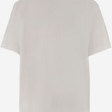 T-SHIRT IN COTONE AUTRY X MAISON KITSUNE TSPXMK2W WHITE AUTRY 