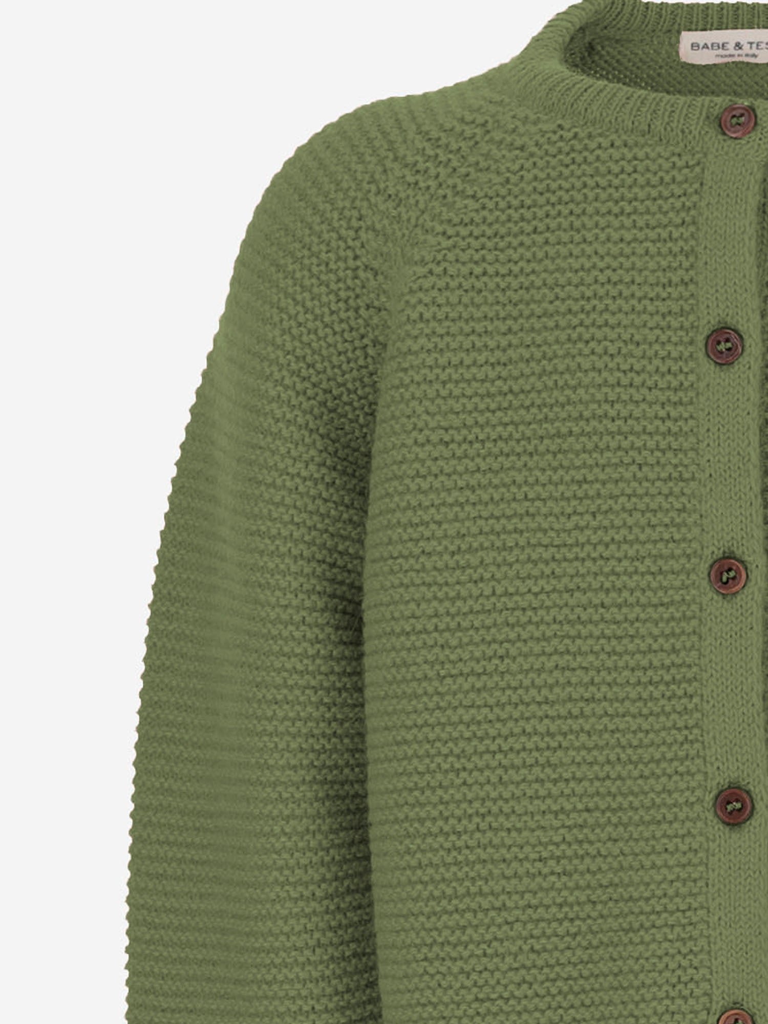 CARDIGAN IN MISTO ALPACA 59548082 355 BABE & TESS KIDS 