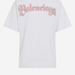 T-SHIRT IN COTONE CON LOGO 764235 TTVH49012 BALENCIAGA 