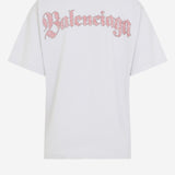 T-SHIRT IN COTONE CON LOGO 764235 TTVH49012 BALENCIAGA 