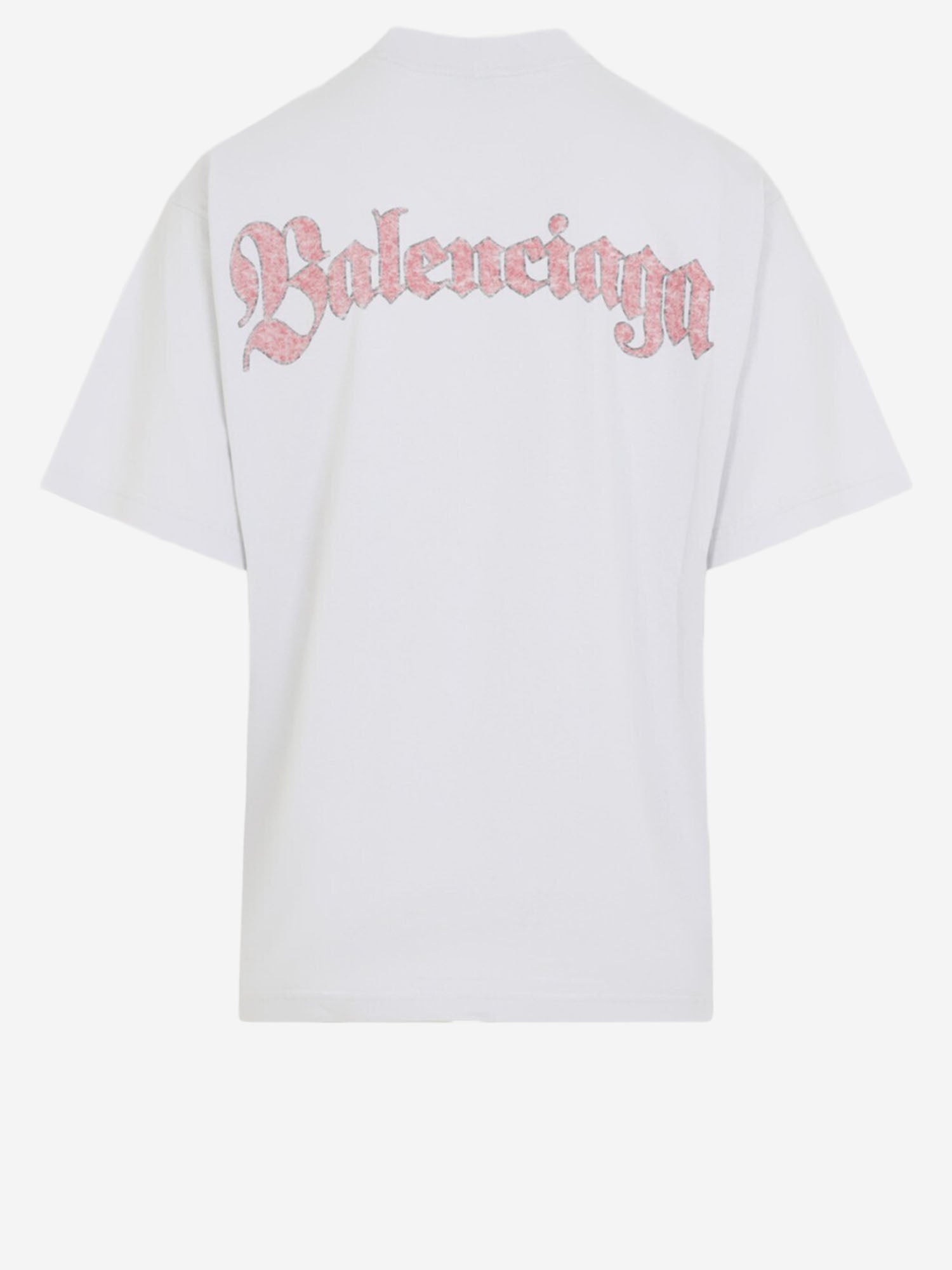 T-SHIRT IN COTONE CON LOGO 764235 TTVH49012 BALENCIAGA 