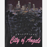 T-shirt Shrunk City Of Angels in cotone stretch 807341 TSVR51041 BALENCIAGA 