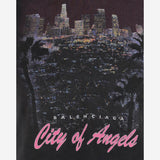 T-shirt Shrunk City Of Angels in cotone stretch 807341 TSVR51041 BALENCIAGA 