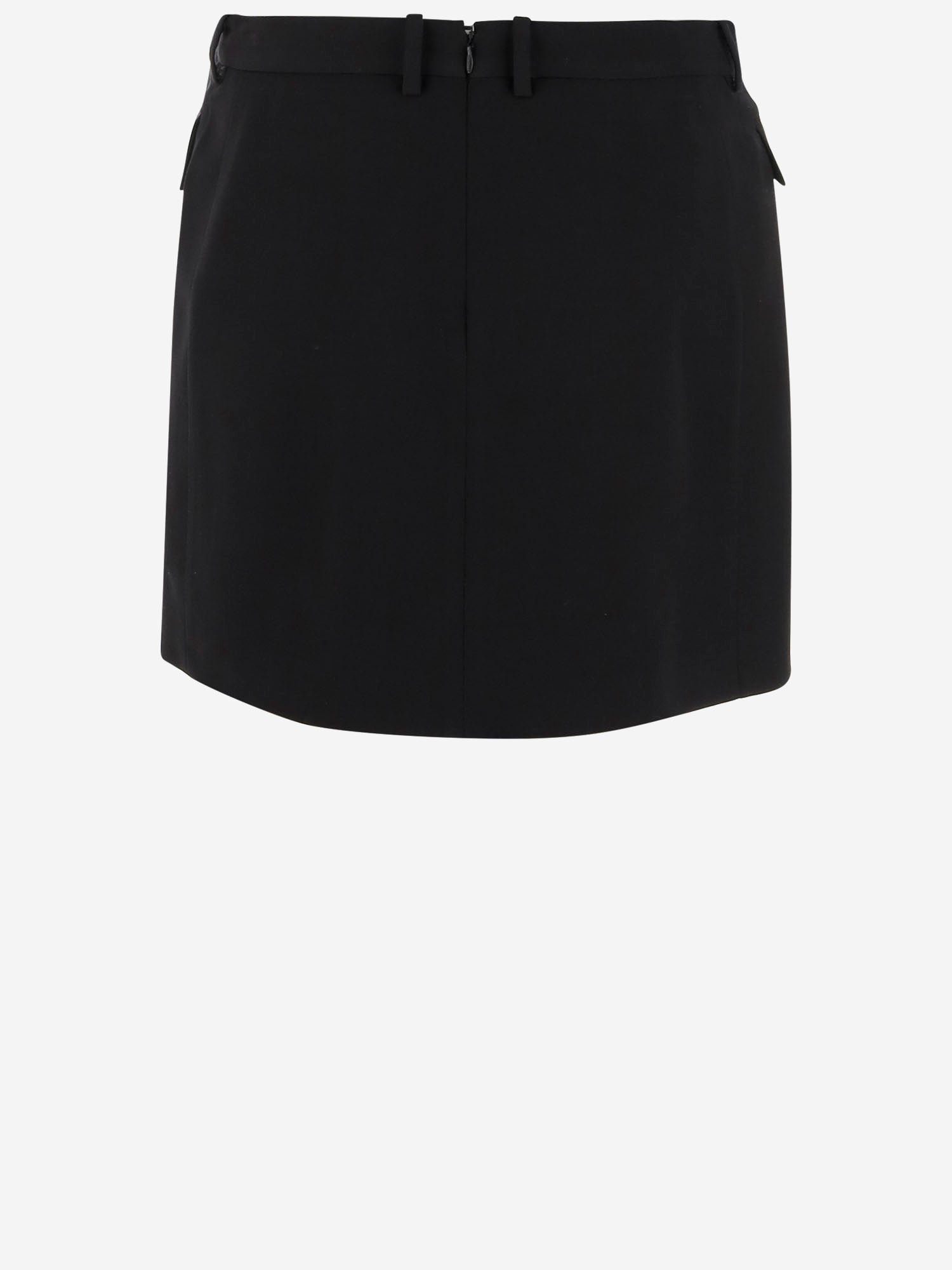GONNA IN LANA E VISCOSA 838765 TRT011000 BALENCIAGA 