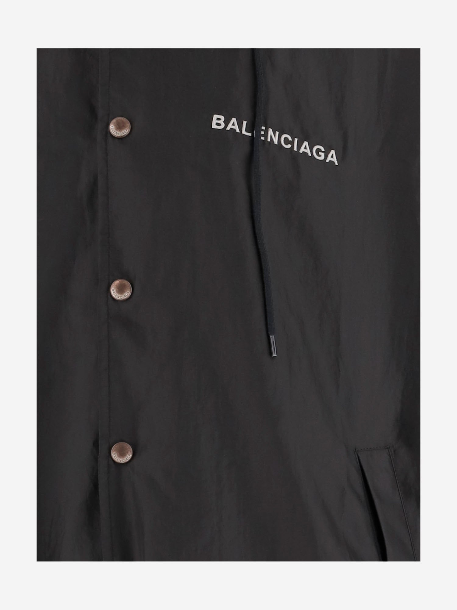GIUBBOTTO IN NYLON CON LOGO BALENCIAGA 839071 TSO351000 BALENCIAGA 