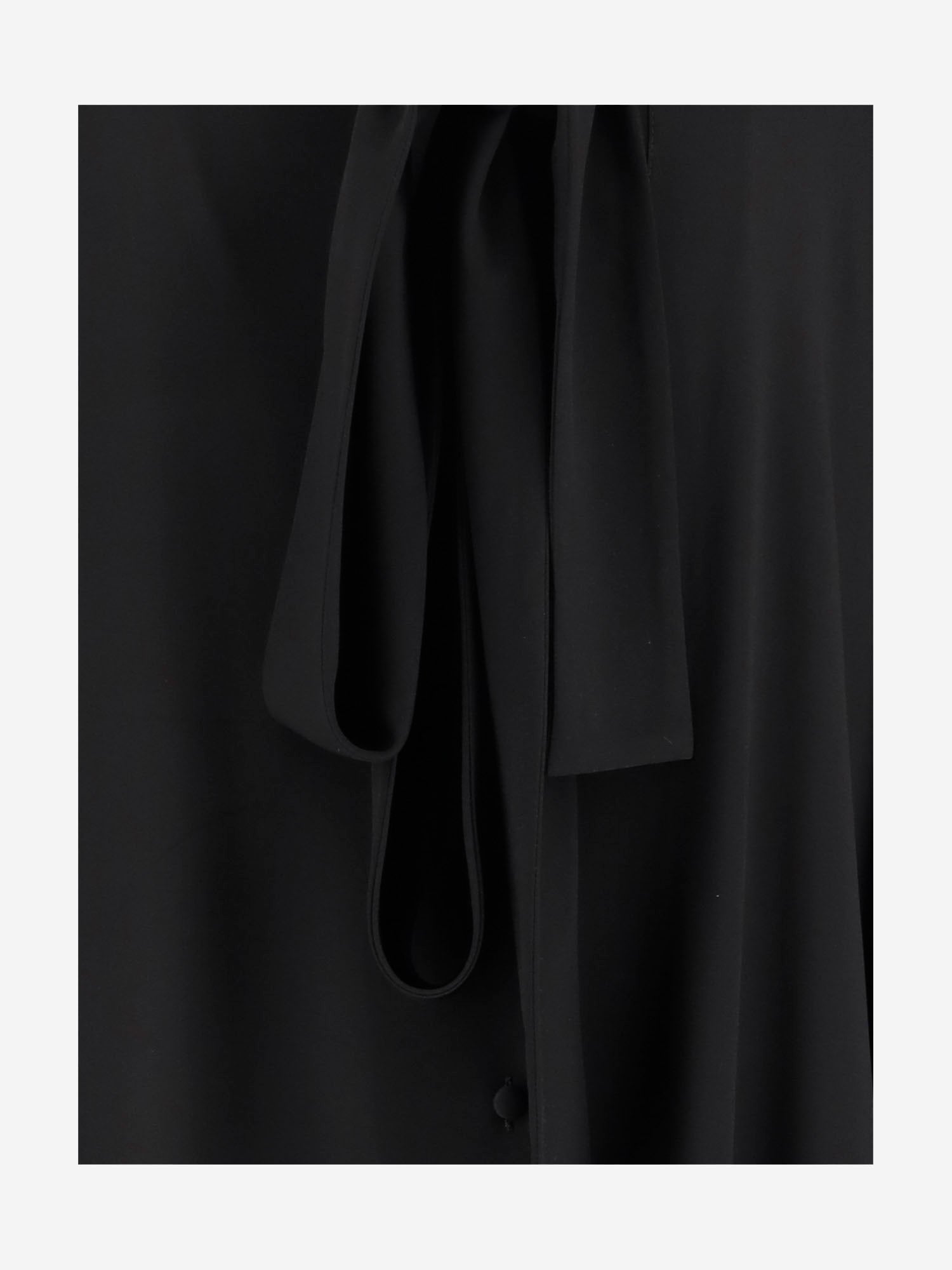 BLUSA IN GEORGETTE DI SETA 839280 TIN131000 BALENCIAGA 