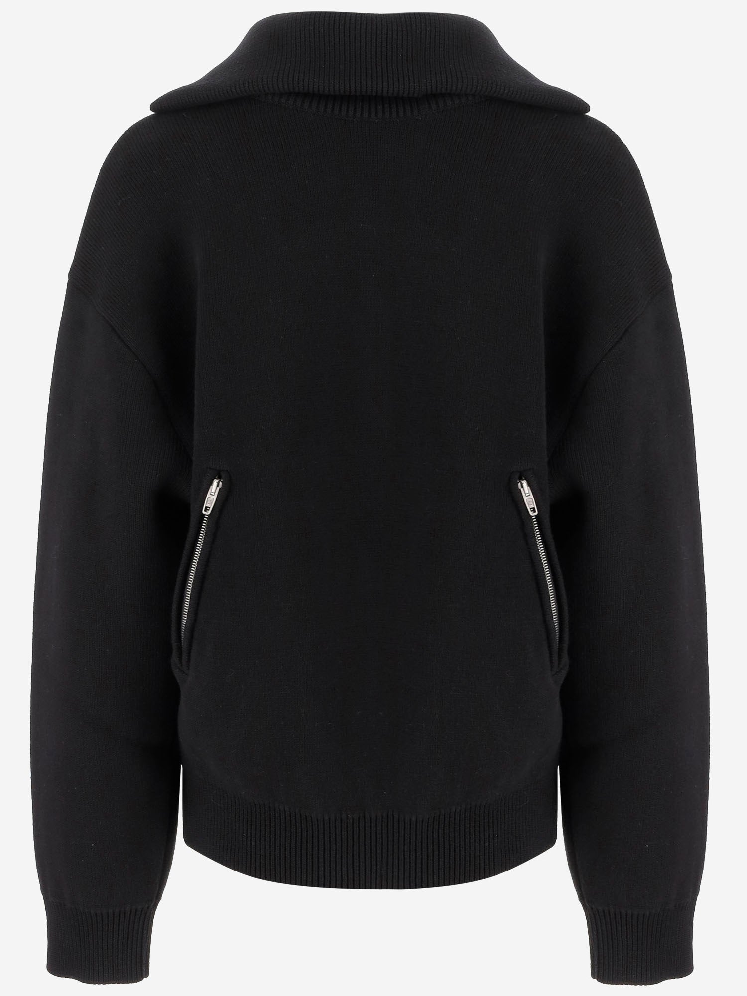 MAGLIA IN COTONE STRETCH 848840 T34211000 BALENCIAGA 