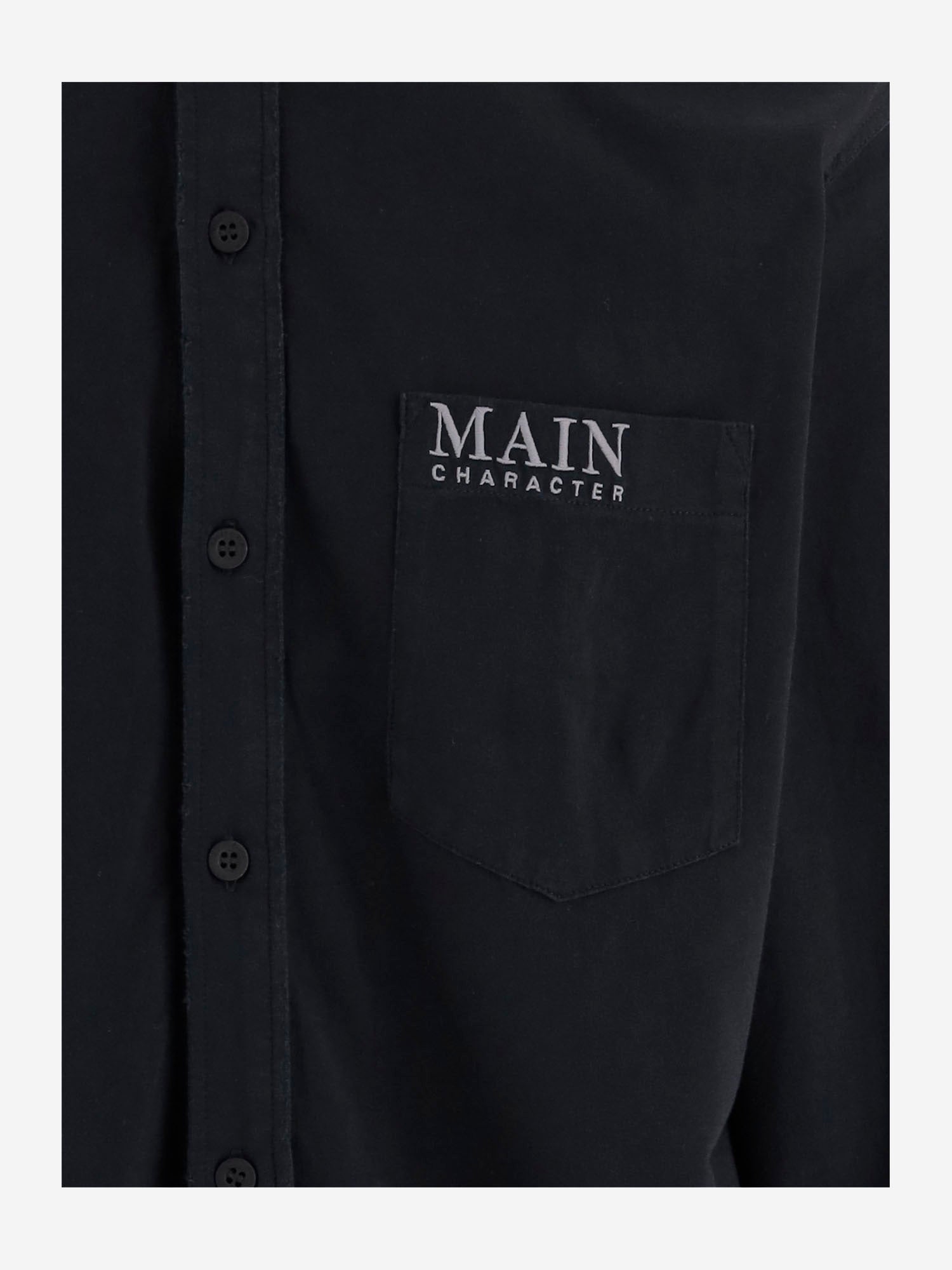 CAMICIA CON MANICHE STILE T-SHIRT MAIN CHARACTER ARTWORK 850260 TTVB91083 BALENCIAGA 