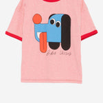 T-SHIRT IN COTONE CON STAMPA B225AC002  BOBO CHOSES KIDS 