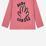 T-SHIRT IN COTONE CON STAMPA B225AC007  BOBO CHOSES KIDS 