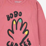 T-SHIRT IN COTONE CON STAMPA B225AC007  BOBO CHOSES KIDS 