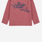T-SHIRT IN COTONE CON STAMPA B225AC014  BOBO CHOSES KIDS 