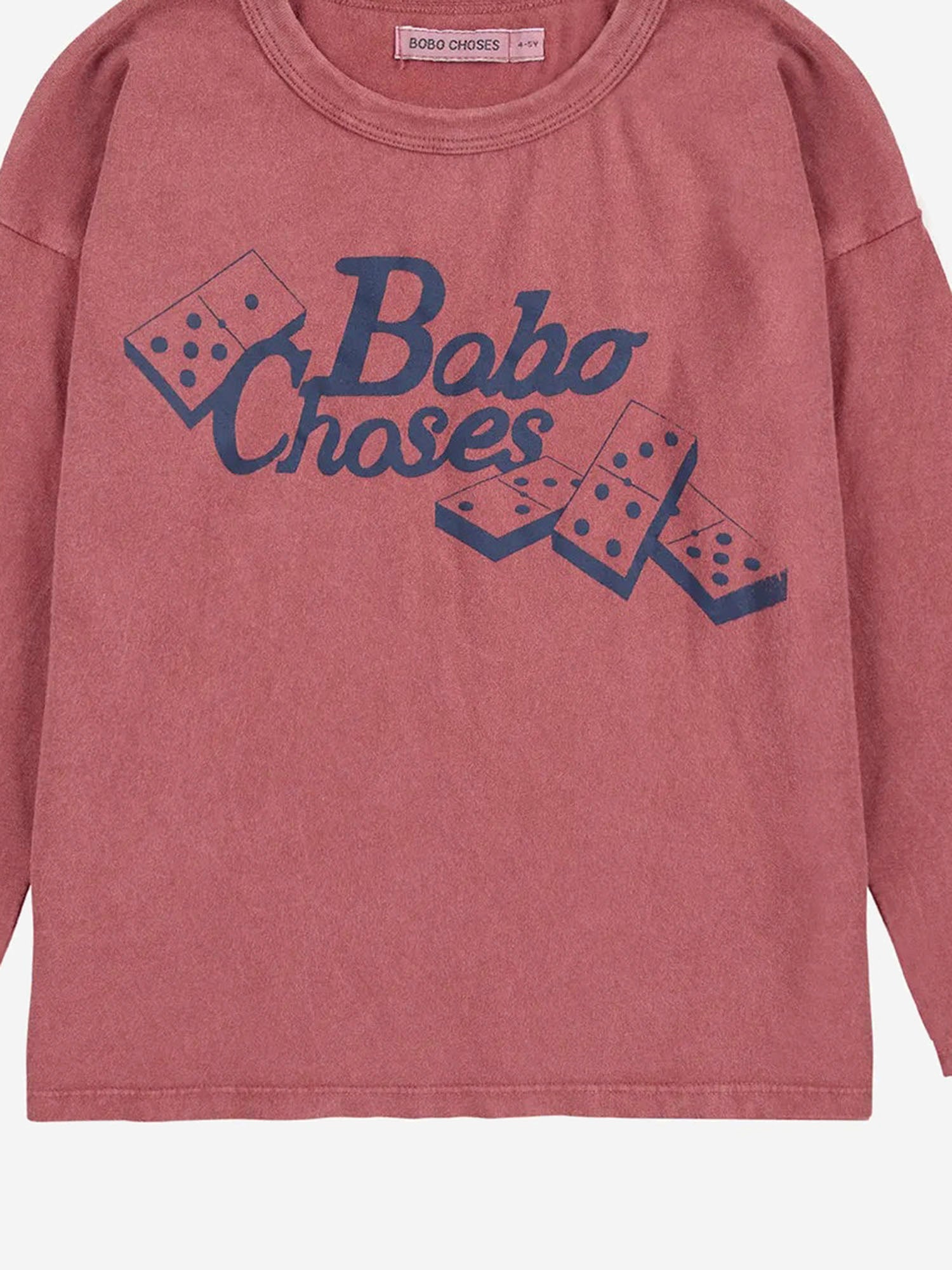 T-SHIRT IN COTONE CON STAMPA B225AC014  BOBO CHOSES KIDS 