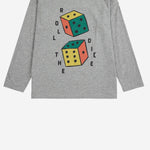T-SHIRT IN COTONE CON STAMPA B225AC015  BOBO CHOSES KIDS 