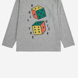 T-SHIRT IN COTONE CON STAMPA B225AC015  BOBO CHOSES KIDS 
