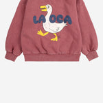 FELPA IN COTONE CON STAMPA B225AC029  BOBO CHOSES KIDS 