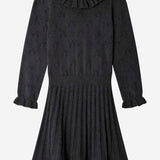 ABITO MISTO LANA CON COLLETTO ARRICCIATO W05GDRK00001 099 BONPOINT KIDS 