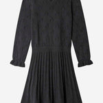 ABITO MISTO LANA CON COLLETTO ARRICCIATO W05GDRK00001 099 BONPOINT KIDS 